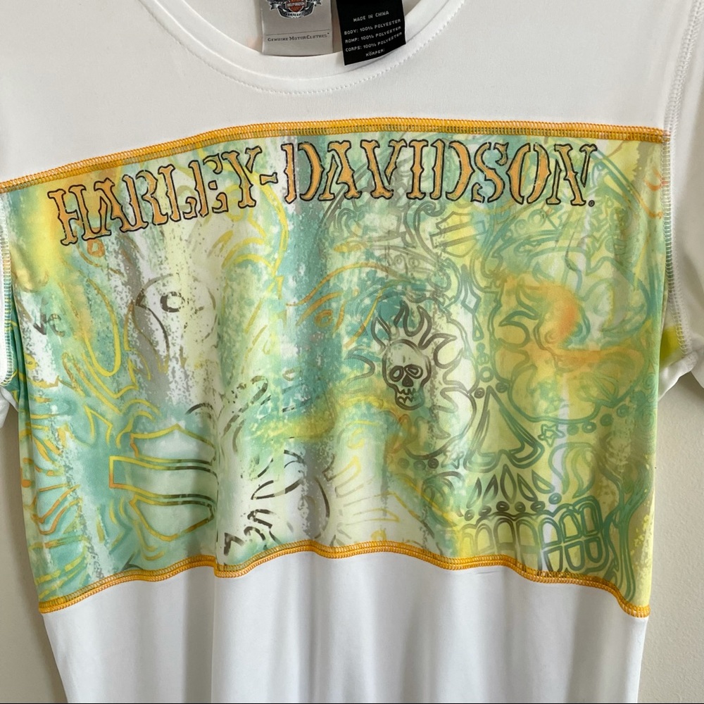 Harley-Davidson Performance Color Block Tee L - Picture 2 of 5